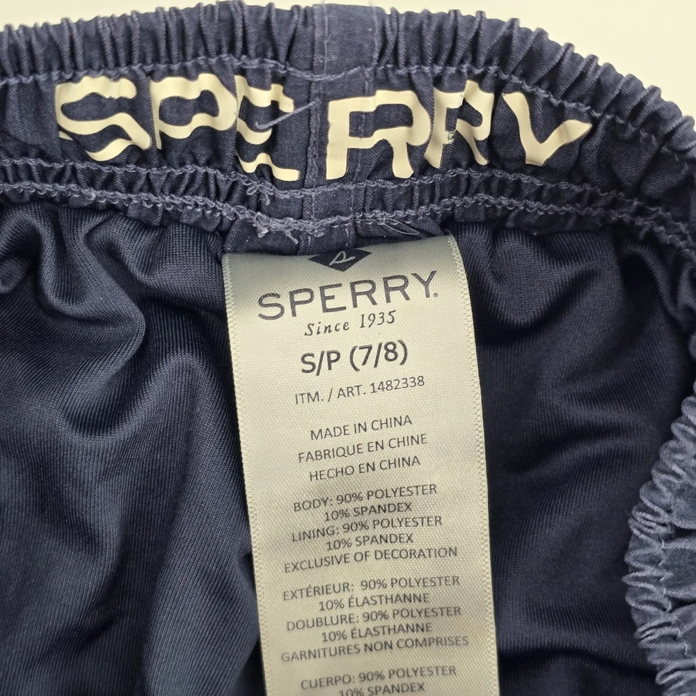 Sperry Color Block Boys Swim Trunks Size 7/8